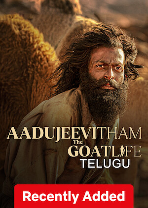 Netflix: Aadujeevitham: The Goat Life (Telugu) | <strong>Opis Netflix</strong><br> An Indian man seeking work follows a job lead to Saudi Arabia, only to find himself forced to labor without pay as a goat herder in the remote desert. | Oglądaj film na Netflix.com